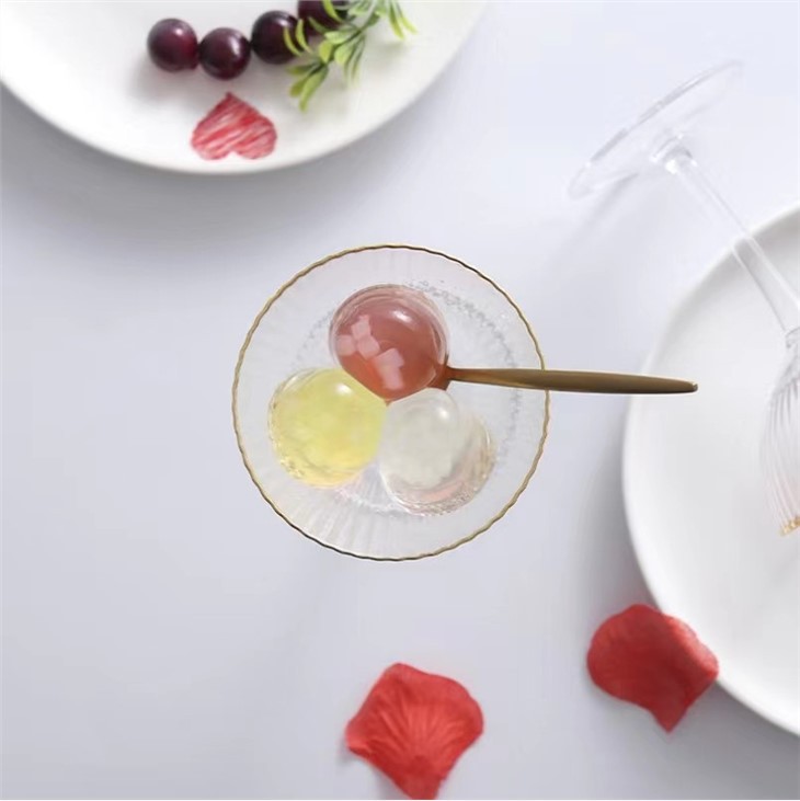 Ins Striped Cocktail Glass